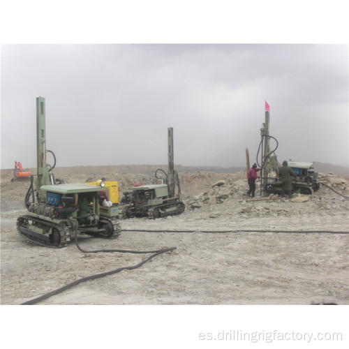 Plataforma de perforación de orificio de voladura de 4 pulgadas para voladura